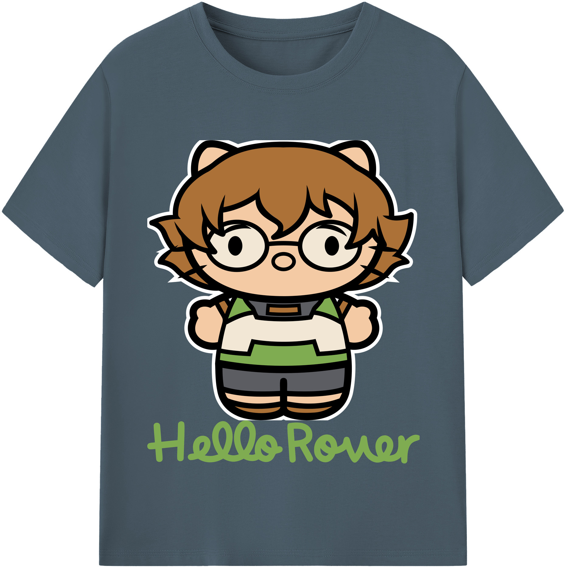 （画像用） Hello Kitty ハローキティ 綿100％半袖Tシャツ（フロントプリント）
